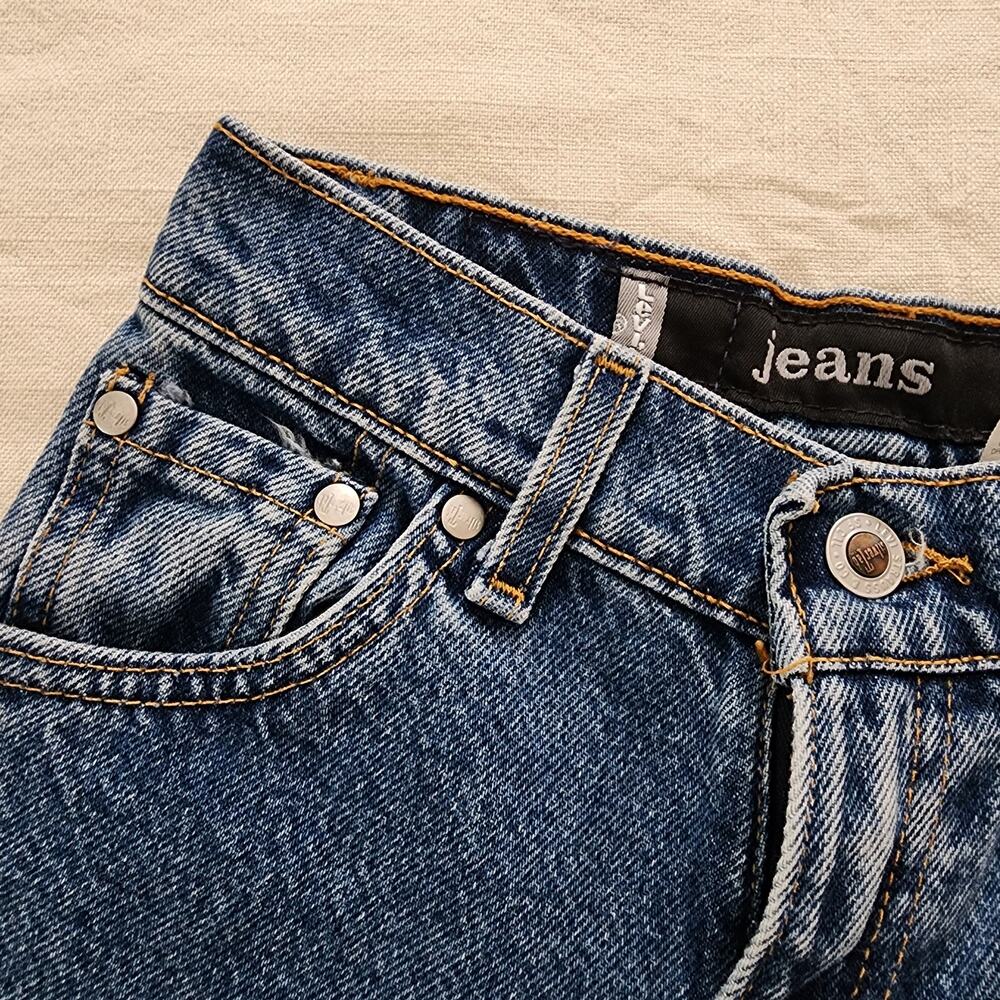 Vintage Levi's Flared Butterfly Jeans kids 7 - Picture 9 of 10